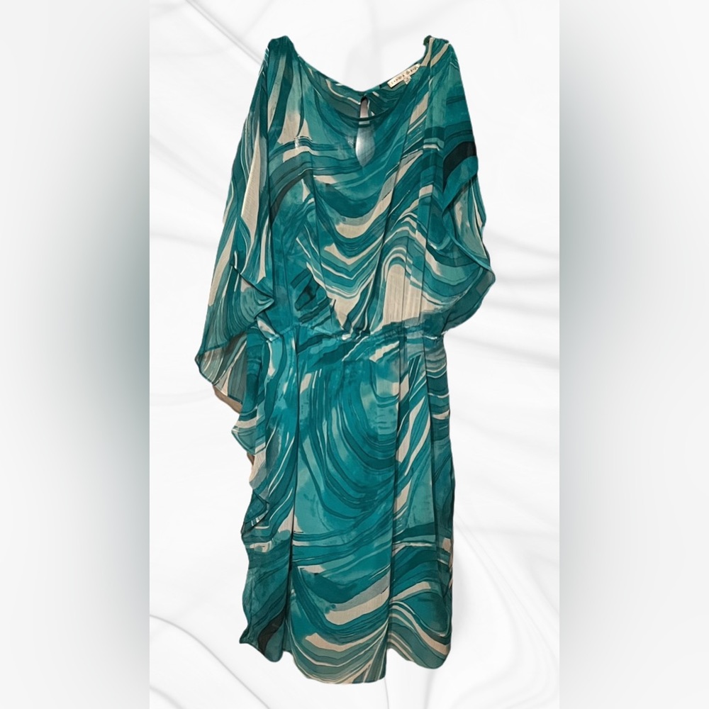 Sandra Darren Teal Dress. Size 12.